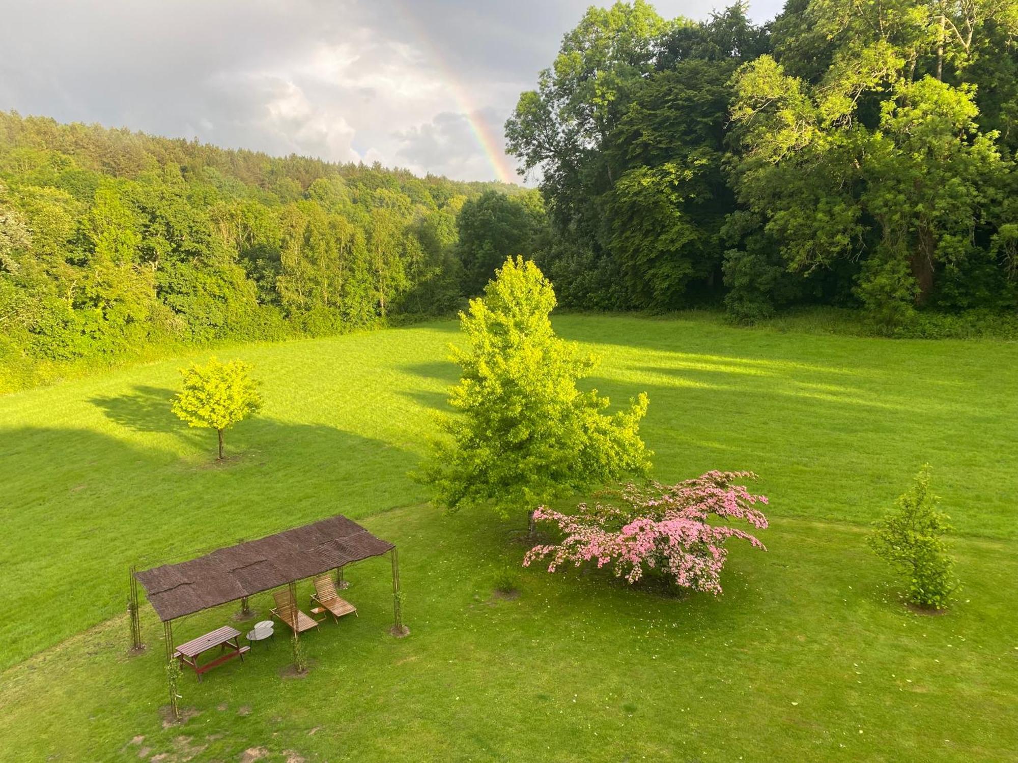 Bed and Breakfast Domaine De La Cressonniere Saint-Martin-de-Bienfaite-la-Cressonniere Esterno foto